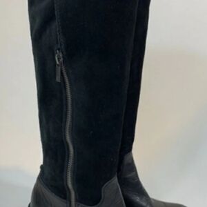 Lucky Brand Black Over the Knee Boots